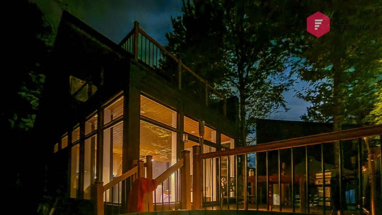 The Marco-Polo Of Portneuf - Open On Nature - Private Spa Pool Sauna Pont-Rouge Exterior photo