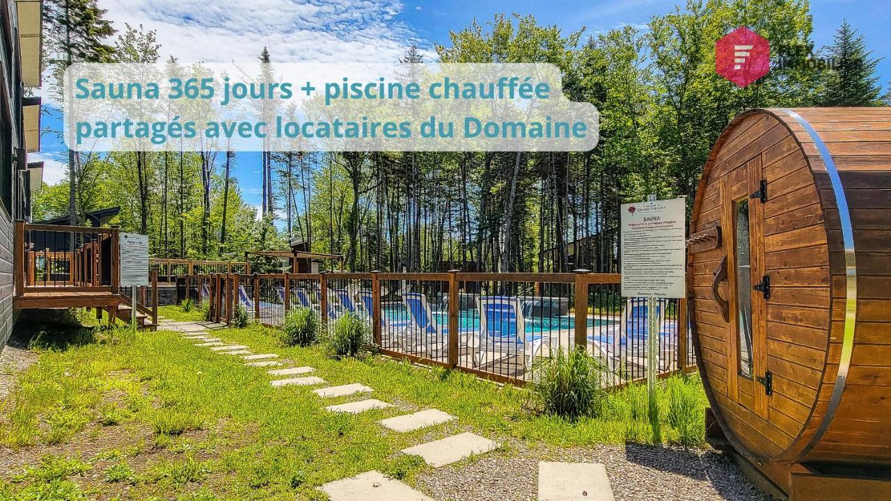 The Marco-Polo Of Portneuf - Open On Nature - Private Spa Pool Sauna Pont-Rouge Exterior photo