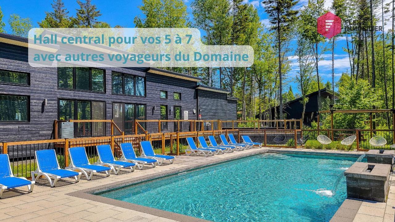 The Marco-Polo Of Portneuf - Open On Nature - Private Spa Pool Sauna Pont-Rouge Exterior photo
